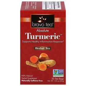 Bravo Teas And Herbs - Tea - Absolute Tumeric - 20 Bag