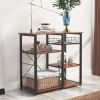 3-Tier Kitchen storage shelf;  Baker's Rack ; Microwave Stand with Storage for Kitchen Dining Room Living room