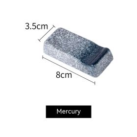 Japanese Ceramic Pillow Holder For Chopsticks (Option: Mercury)